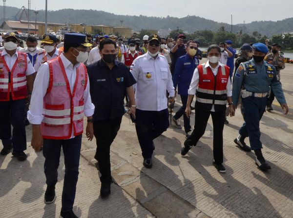 Tinjau Kesiapan Armada Angkutan Laut Arus Balik 2022