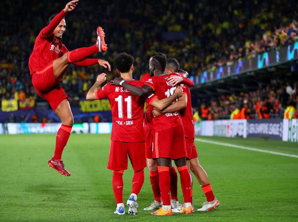 Foto: Drama 5 Gol Saat Liverpool Patahkan Usaha Comeback Villarreal
