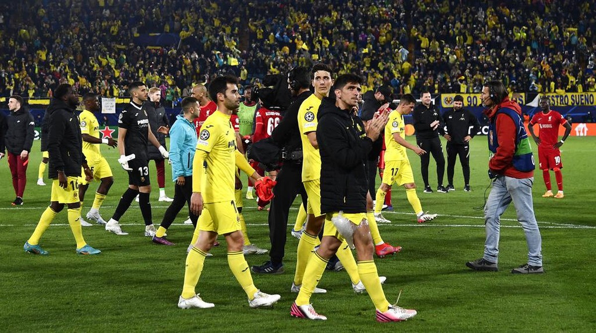 Villarreal selamati Liverpool yang lolos ke Final Liga Champions (AP/Jose Breton)