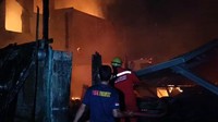 2 Rumah di Makassar Terbakar Saat Ditinggal Penghuninya Mudik ke Palopo