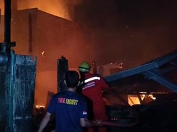2 Rumah di Makassar Terbakar Saat Ditinggal Penghuninya Mudik ke Palopo