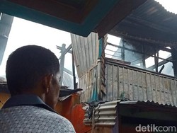 Lagi! 3 Rumah di Makassar Ditinggal Penghuninya Mudik Terbakar