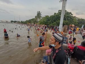 Libur Lebaran, 35 Ribu Orang Padati Ancol Sejak Pagi Hari Ini