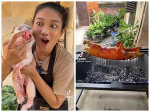 Masak Babi Guling Seharga HP Baru, TikToker Ini Bikin Geger Netizen Masak Babi Guling Seharga HP Baru, TikToker Ini Bikin Geger Netizen