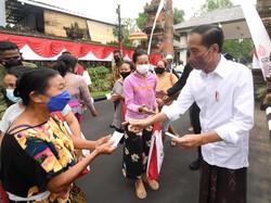 Cerita Bahagia Warga Sekitar Istana Tampaksiring Bertemu Jokowi
