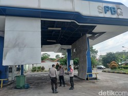 Tabung Gas Meledak di SPBG Purwakarta, Warga Lari Ketakutan!