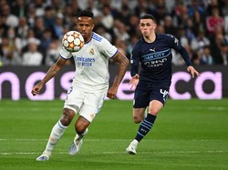 Sengit! Madrid Vs Man City Imbang di Babak Pertama