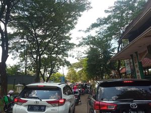Pengunjung Protes Banyak Kendaraan Parkir di Pinggir Jalan TMII: Bikin Macet
