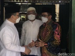 Menko Mahfud Md Sowan Gus Mus di Leteh, Apa yang Dibahas?