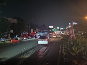 One Way Jalur Puncak Berakhir, Lalin Kembali Normal Dua Arah