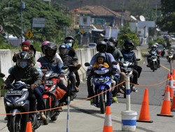 Polda Sumut Minta Warga Pakai Sepatu saat Naik Motor