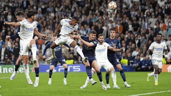 Foto: Aksi Rodrygo Bangkitkan Real Madrid, Runtuhkan Man City