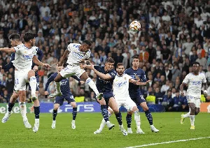 Foto: Aksi Rodrygo Bangkitkan Real Madrid, Runtuhkan Man City