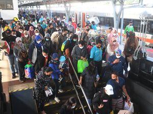 39.300 Orang Bakal Tiba di Jakarta Naik Kereta Api Hari Ini 39.300 Orang Bakal Tiba di Jakarta Naik Kereta Api Hari Ini