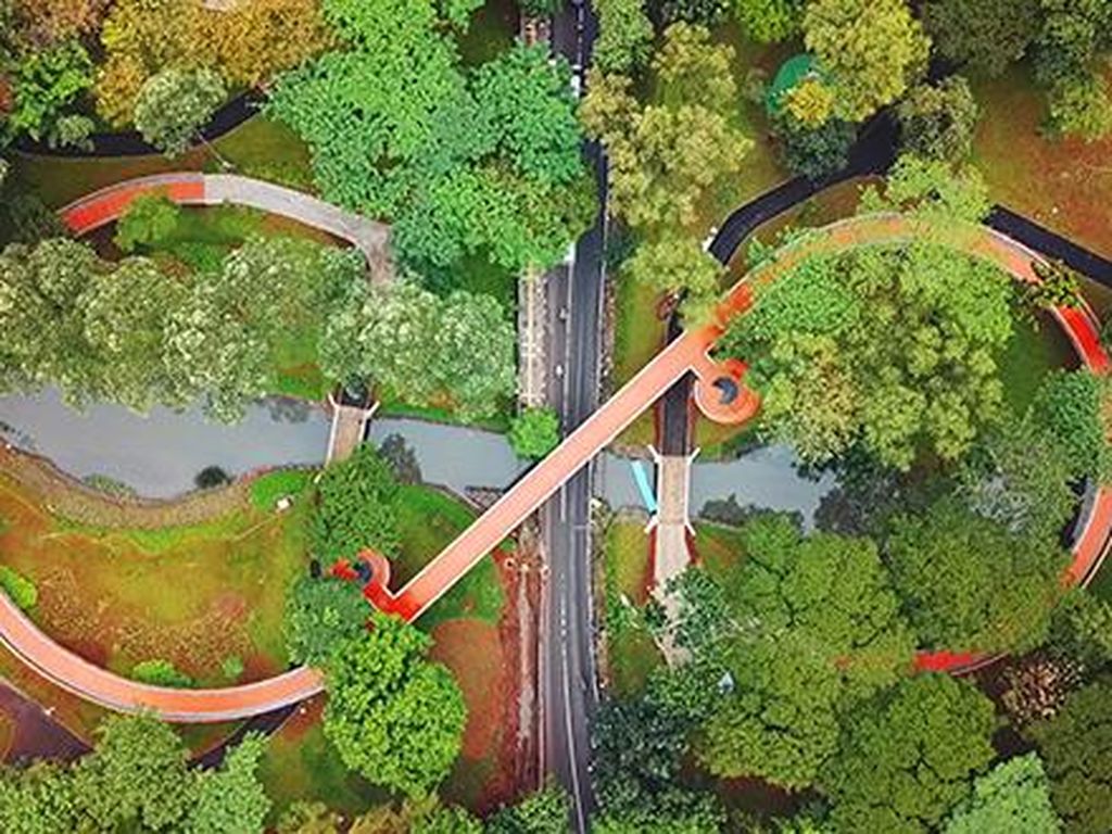 Foto: 8 Zona Menarik di Tebet Eco Park, Apa Saja? Foto: 8 Zona Menarik di Tebet Eco Park, Apa Saja?