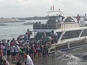 Turis Berbondong Liburan ke Nusa Penida-Lembongan Lewat Sanur Turis Berbondong Liburan ke Nusa Penida-Lembongan Lewat Sanur