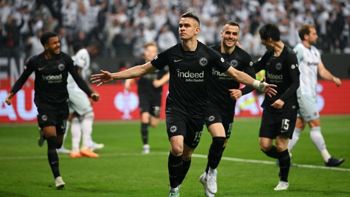 Eintracht Frankfurt melaju ke final Liga Europa (Foto: Getty Images/Matthias Hangst)
