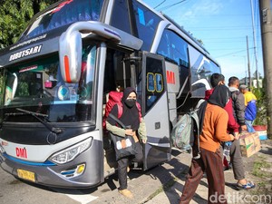 Jelang Puncak Arus Balik, Tiket Bus AKAP dari Terminal Wonosari Ludes