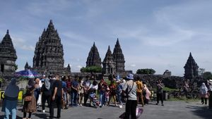 Potret Ramainya Libur Lebaran di Candi Prambanan, Bikin Rindu