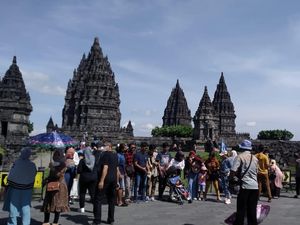 Potret Ramainya Libur Lebaran di Candi Prambanan, Bikin Rindu Potret Ramainya Libur Lebaran di Candi Prambanan, Bikin Rindu