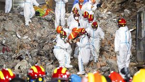 Gedung di China Runtuh, Puluhan Korban Terjebak Hingga 130 Jam