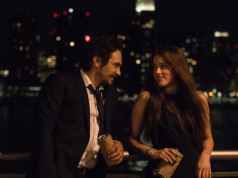 James Franco dan Amber Heard James Franco dan Amber Heard dalam film The Adderall Diaries (2015)
