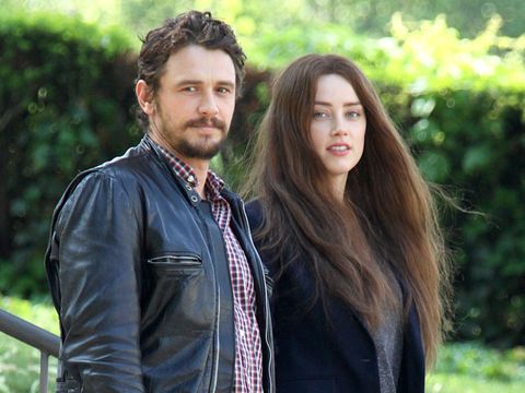 James Franco dan Amber Heard dalam film The Adderall Diaries (2015)