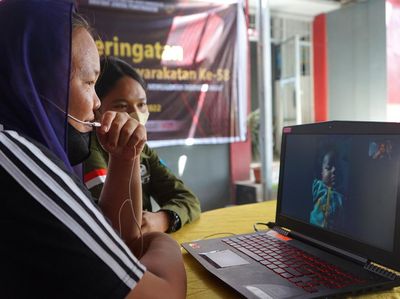 Kala Warga Binaan Lapas Perempuan Melepas Rindu pada Keluarga