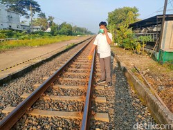 Pria Tewas Tertabrak KA di Sidoarjo, Identitas Belum Terungkap