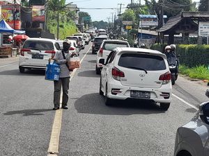 Prioritaskan Arus Balik, One Way Puncak Arah Jakarta Mulai Diberlakukan