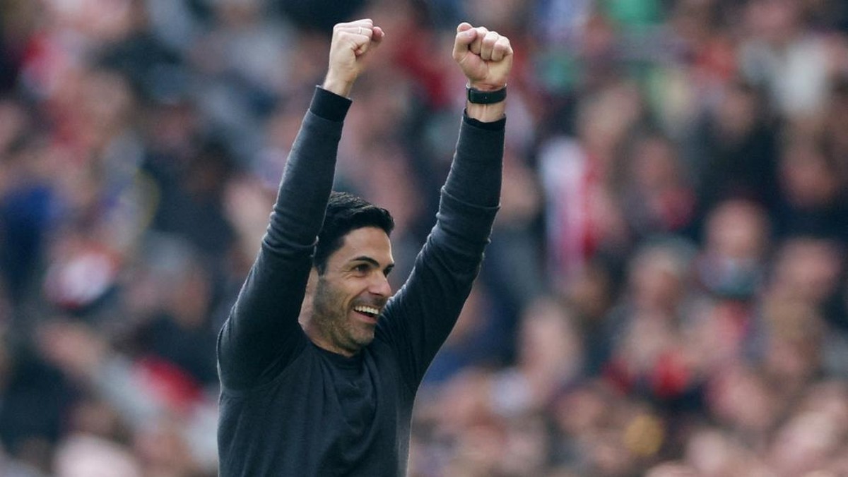 Arsenal bergerak cepat di bursa transfer, Arteta bahagia. (Foto: Action Images via Reuters/PAUL CHILDS)