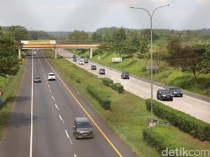 One Way Arus Balik Dimulai, Lalin Terpantau Ramai Lancar