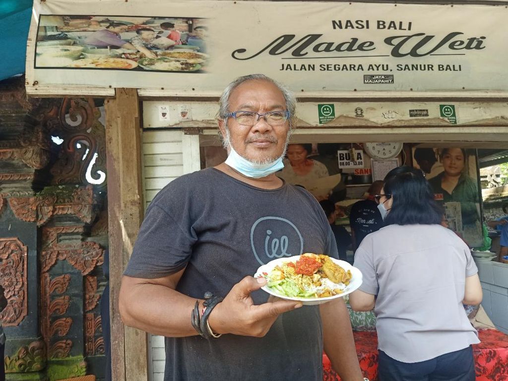 Jaen! Nasi Bali Made Weti, Kuliner Legend Jujugan Artis-Megawati