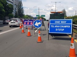 Imbas One Way Arus Balik, Lalin di Kalimalang Macet