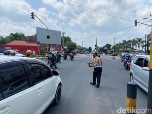 Arus Balik Lebaran di Jombang Ramai Lancar