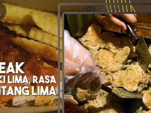 Steak Kelas Hotel Bintang Lima, Harga Kaki Lima Steak Kelas Hotel Bintang Lima, Harga Kaki Lima