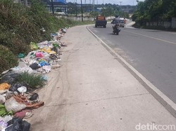 Lapor Ketua! Jalur Pemudik di Jambi Dipenuhi Sampah