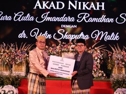 Uang Panaik Putri Danny Pomanto Disumbangkan 10% ke Baznas Makassar