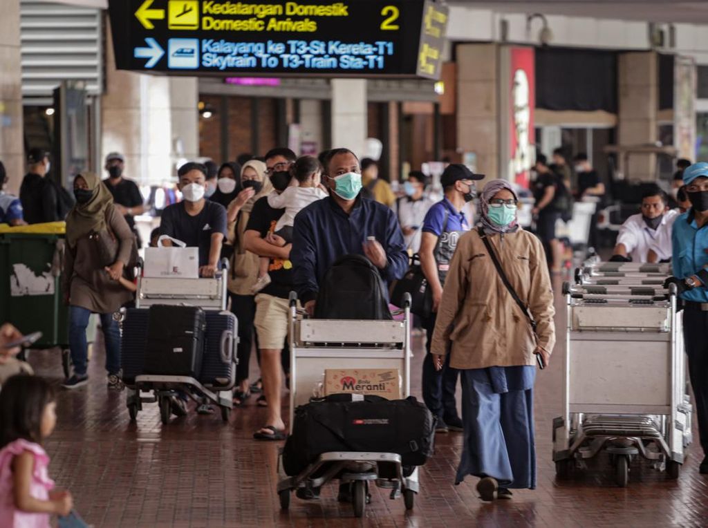 Puncak Arus Balik, Ada 150 Ribu Penumpang di Bandara Soekarno-Hatta