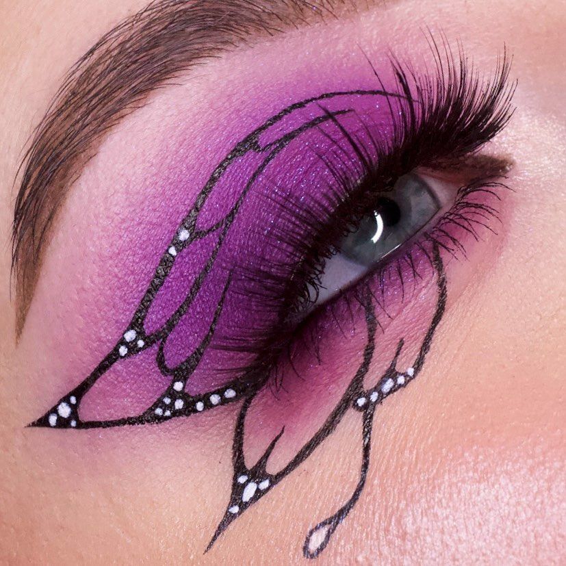 butterfly eye makeup