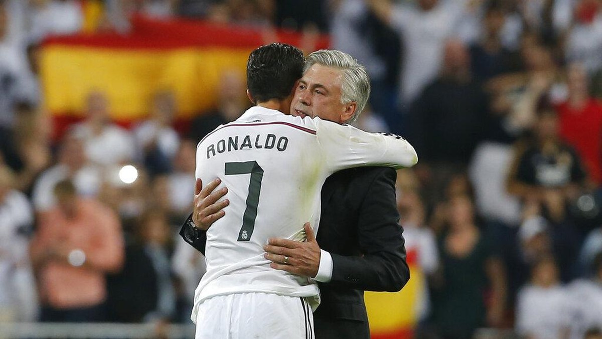 Pelatih Real Madrid Carlo Ancelotti berkukuh, Cristiano Ronaldo tidak sulit dilatih. Foto: (AP)