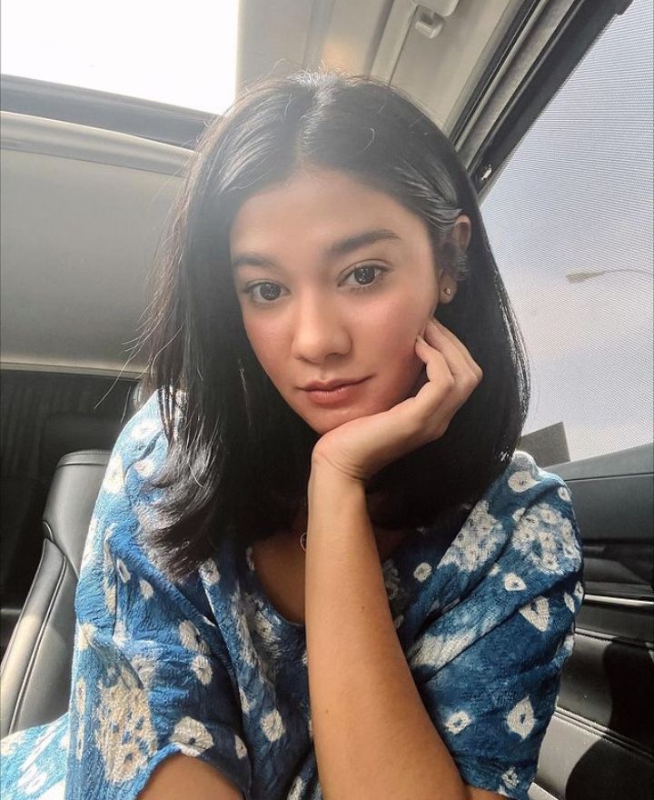 Potret Naysilla Mirdad Saat Lebaran hingga Makan Bareng Keponakan