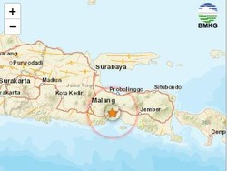 Guncangan Gempa Lumajang M 3,6 Dirasakan di Sejumlah Kecamatan