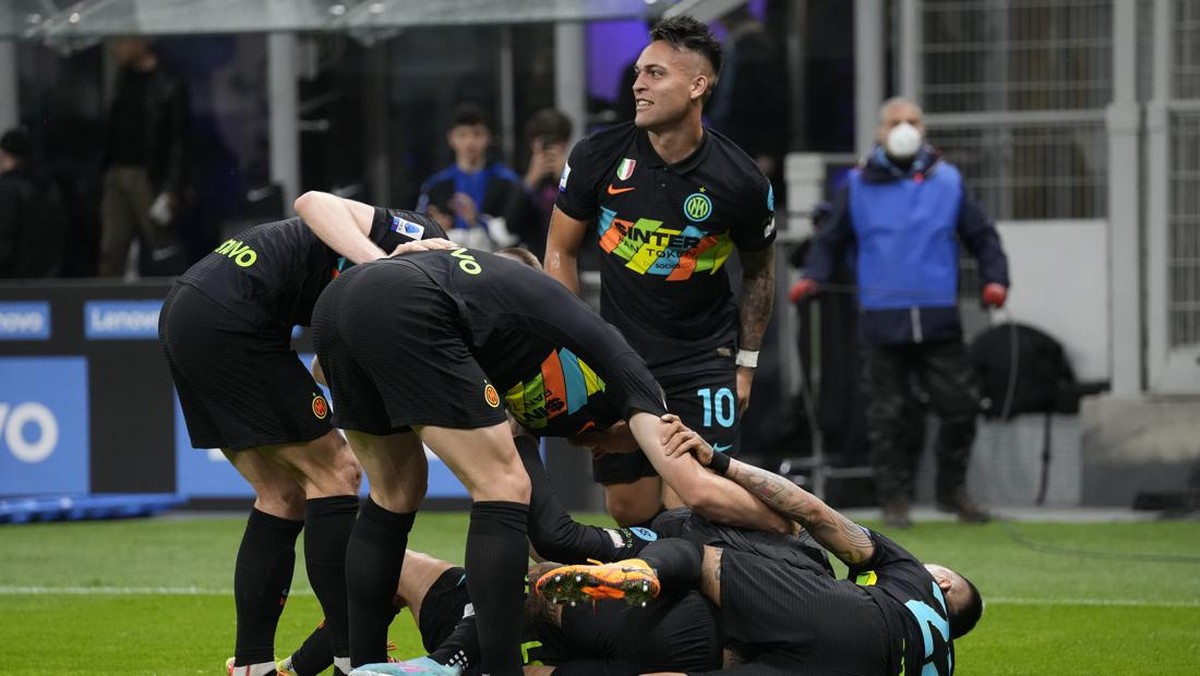Inter Milan doyan PHP-in lawan-lawannya di Serie A musim ini (AP/Antonio Calanni)