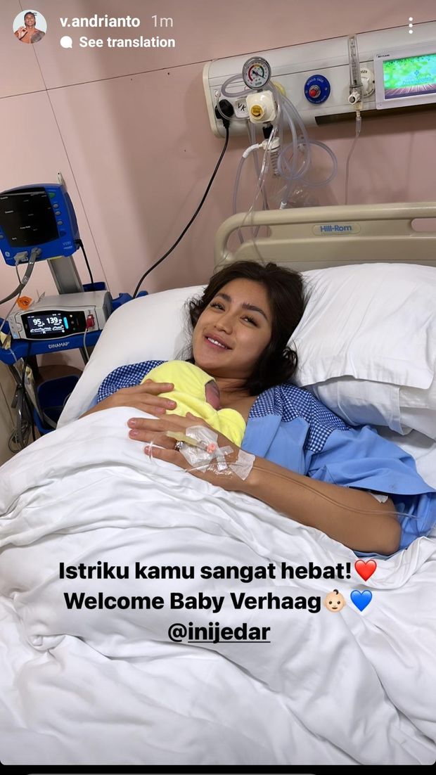 Jessica Iskandar melahirkan.