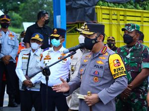 Tinjau Arus Balik Bakauheni, Kapolri Minta Warga Manfaatkan WFH-Libur Sekolah