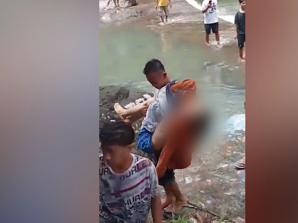 Seorang Remaja Tewas Tenggelam dan Terseret Arus Sungai