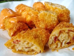 Resep Pembaca: Resep Risol Carbonara yang Padat Gurih Isiannya