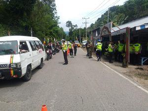 Polisi Siapkan 2 Jalur Alternatif Hindari Kemacetan di Madina