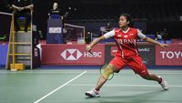 Aksi Komang Ayu Bawa RI Unggul 1-0 dari Prancis di Uber Cup 2022